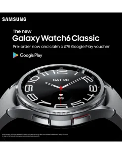 SAMSUNG Galaxy Watch6 Classic 47mm BT - Silver