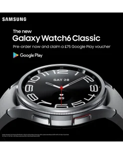 SAMSUNG Galaxy Watch6 Classic 47mm BT - Black