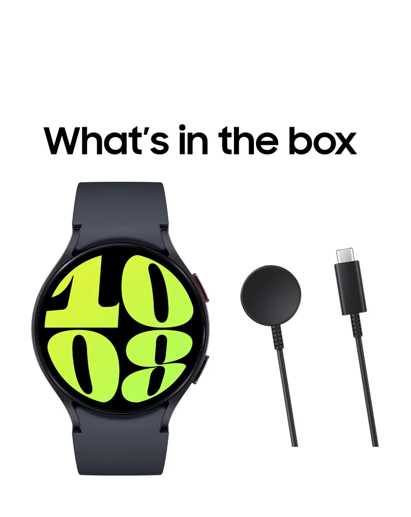 SAMSUNG Galaxy Watch6 44mm BT - Graphite