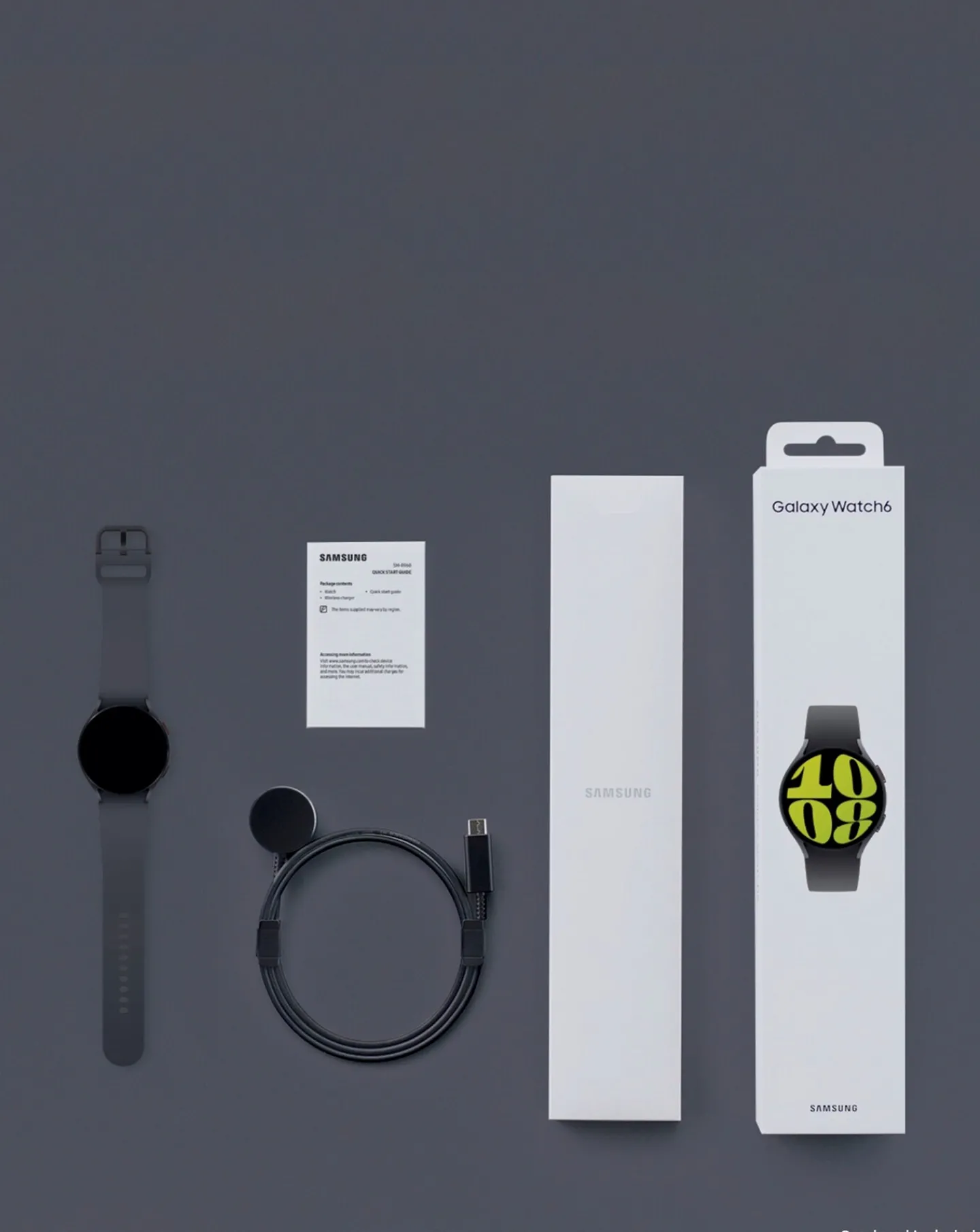 SAMSUNG Galaxy Watch6 44mm BT - Graphite