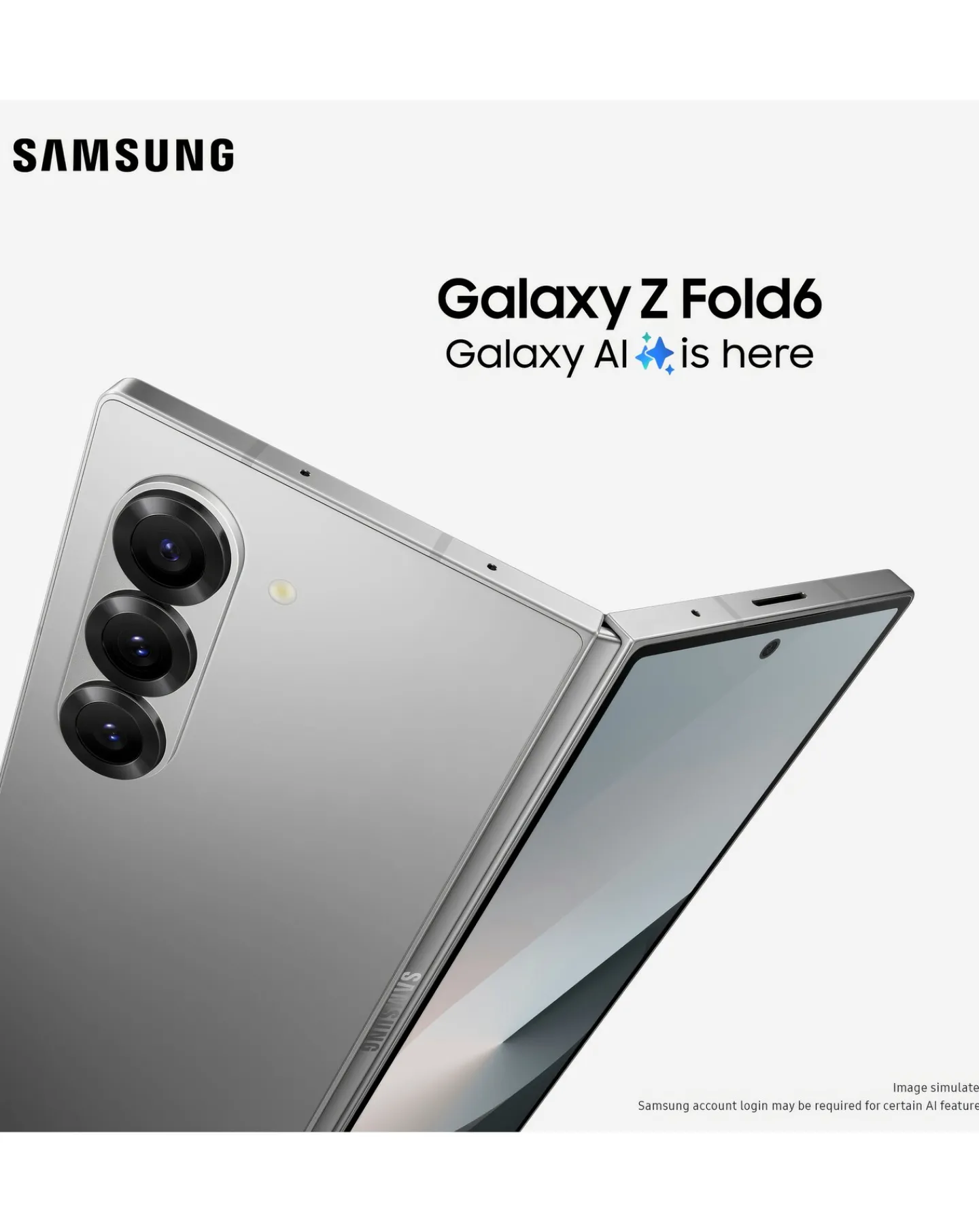 SAMSUNG Galaxy Z Fold6 512GB 5G - - Galaxy AI + FREE GIFT