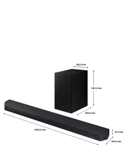 SAMSUNG HW-Q600C 3.1.2ch Soundbar with Wireless Subwoofer