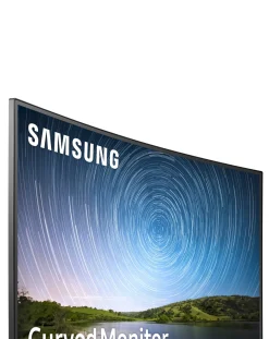 SAMSUNG 27in CR50 60Hz FHD Curved Monitor with AMD FreeSync -