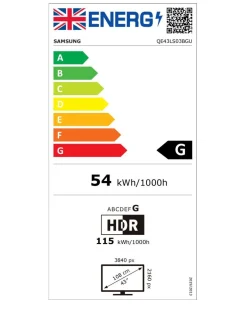 SAMSUNG QE43LS03BGUXXU 43in The Frame QLED 4K HDR Smart TV