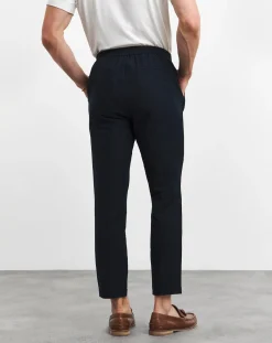 Jacamo Seersucker Cotton Suit Trouser