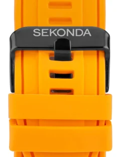 SEKONDA Active Plus 45mm Black Rubber Dual Strap Smart Watch