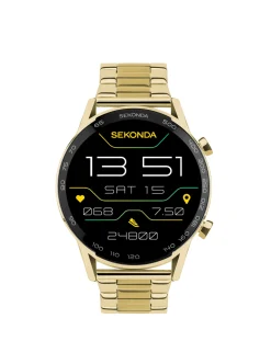 SEKONDA Active Plus Smart Watch - Alloy Case & Stainless Steel Bracelet