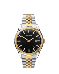 SEKONDA King Mens Two Tone Watch