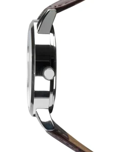 SEKONDA Men's Jackson Leather Watch