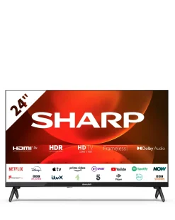 SHARP T-C24FH2KL2AB 24in Smart HD Android LED TV