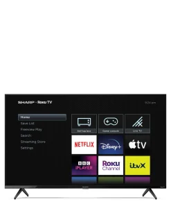 SHARP 4T-C43GJ4225K 43in Smart UHD Roku LED TV