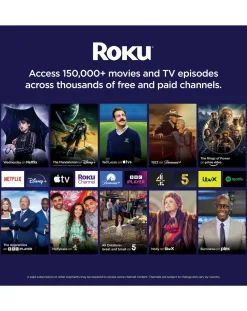 SHARP 4T-C43GJ4225K 43in Smart UHD Roku LED TV