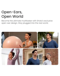 Jacamo Shokz OpenFit Air True Wireless Open-Ear Earbuds -