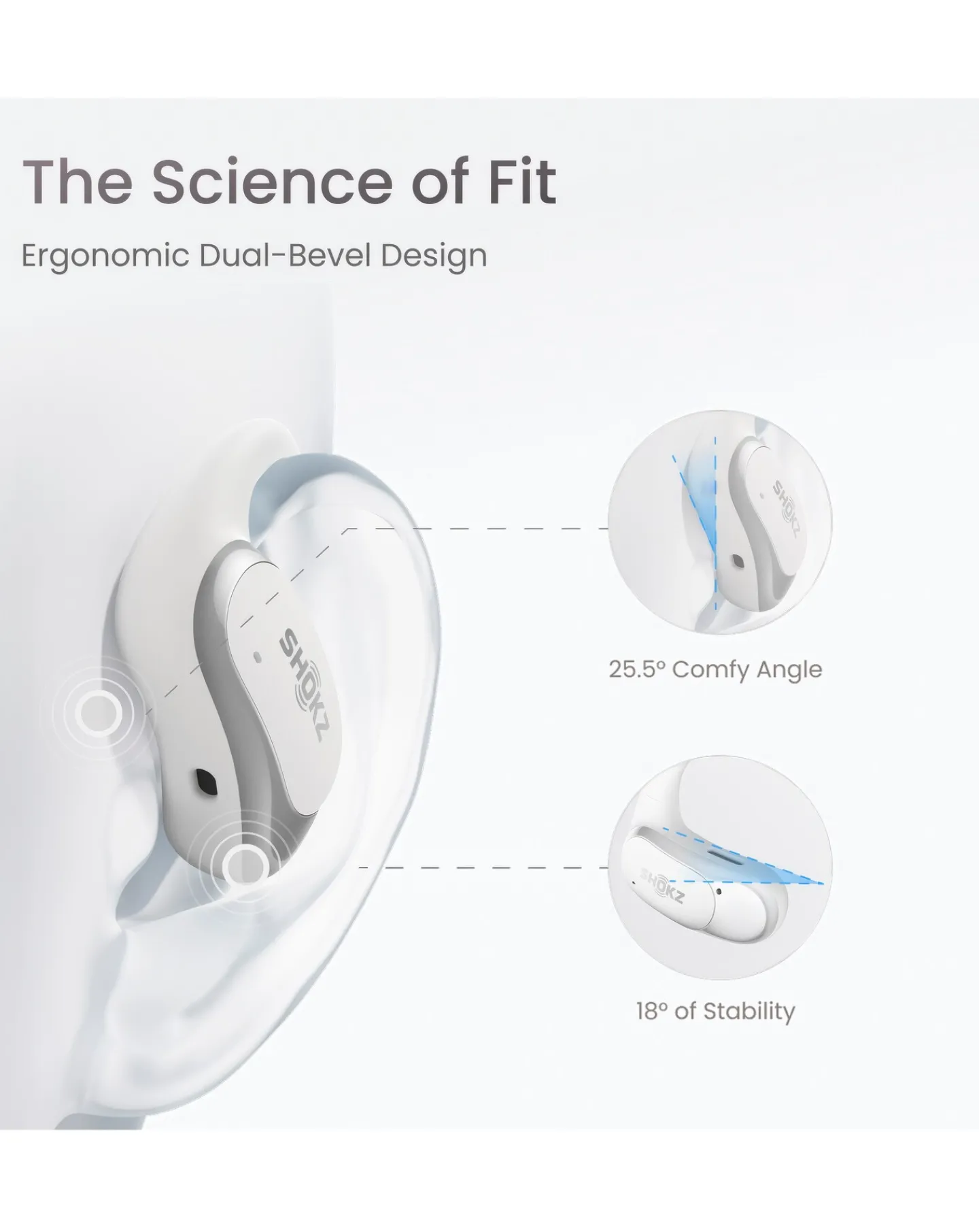 Jacamo Shokz OpenFit Air True Wireless Open-Ear Earbuds -