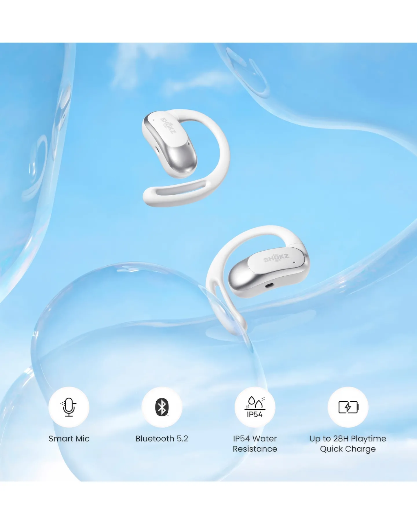 Jacamo Shokz OpenFit Air True Wireless Open-Ear Earbuds -