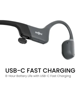 Jacamo Shokz OpenRun Bone Conduction Open-Ear Headphones -