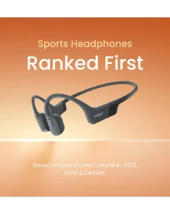 Jacamo Shokz OpenRun Bone Conduction Open-Ear Headphones -