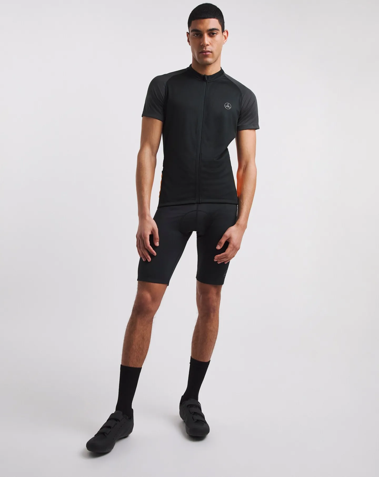 Jacamo Active Short Sleeve Cycling Zip Up