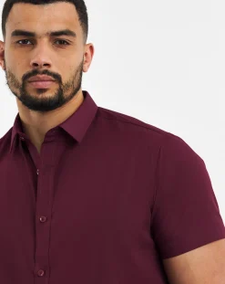 Jacamo Short Sleeve Formal Shirt Regular