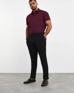 Jacamo Short Sleeve Formal Shirt Regular