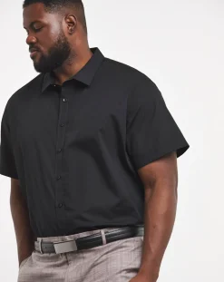 Jacamo Short Sleeve Formal Shirt Long
