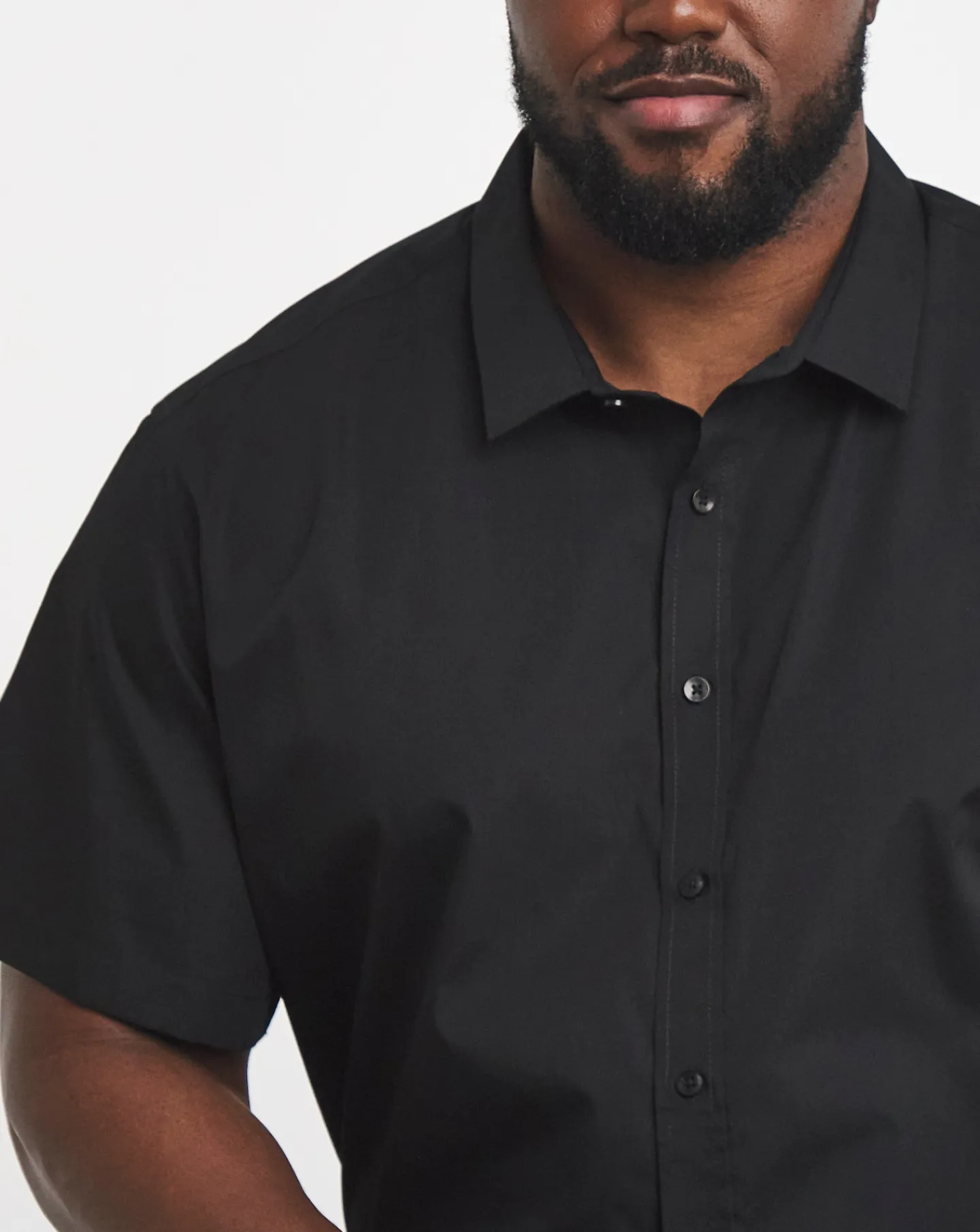 Jacamo Short Sleeve Formal Shirt Long