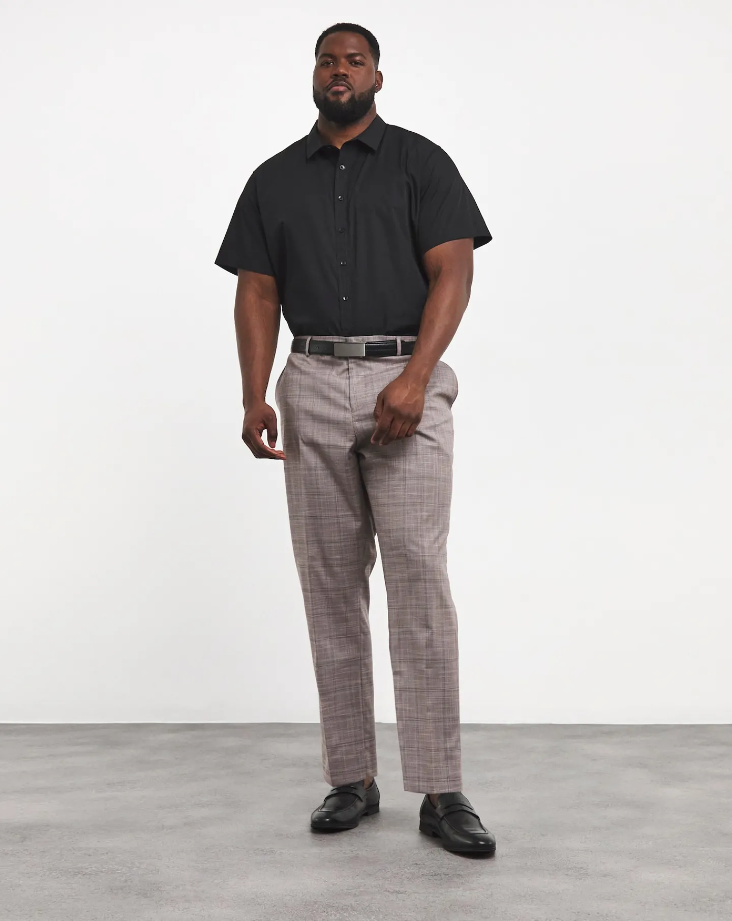 Jacamo Short Sleeve Formal Shirt Long