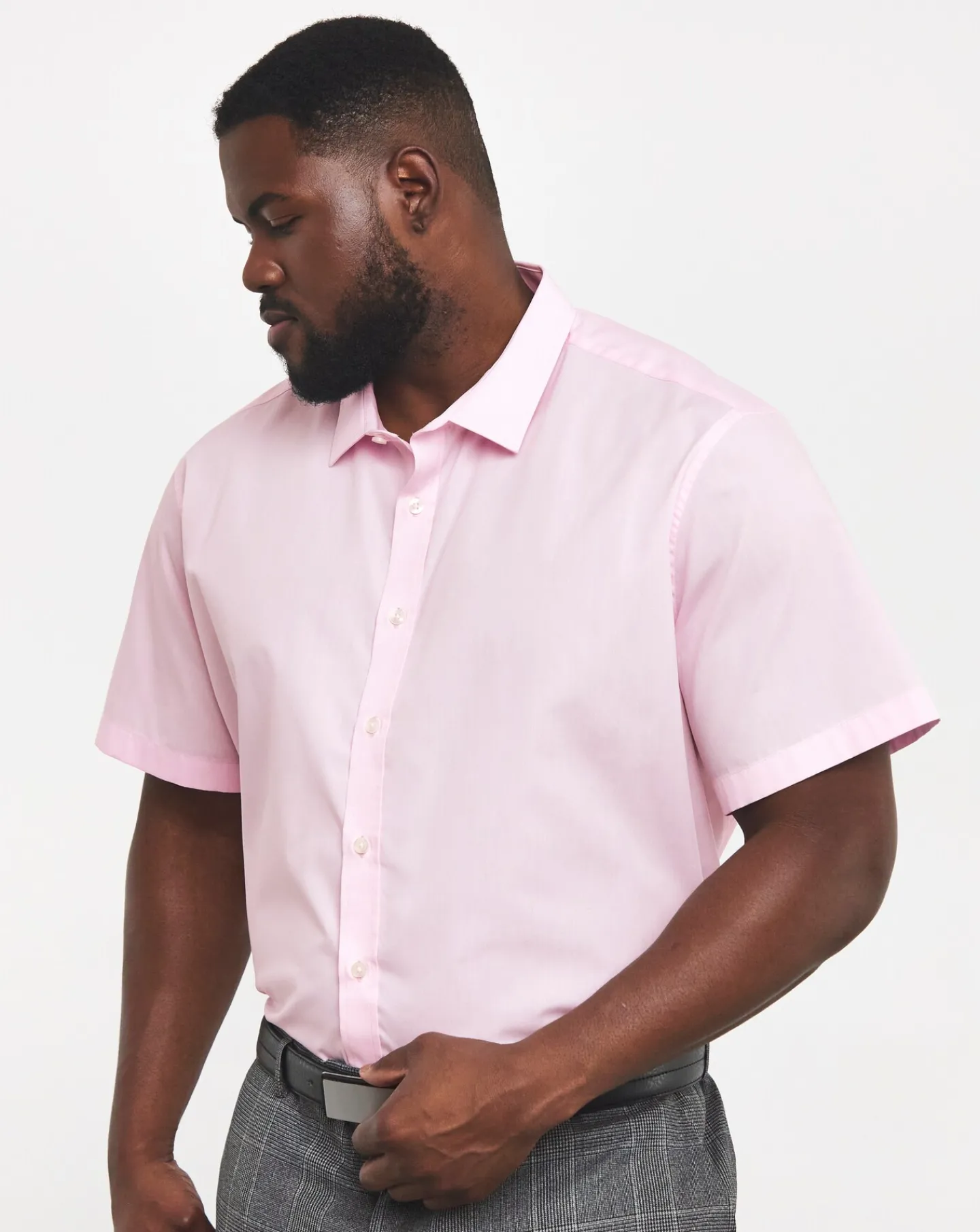 Jacamo Short Sleeve Formal Shirt Regular