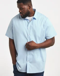 Jacamo Short Sleeve Formal Shirt Long