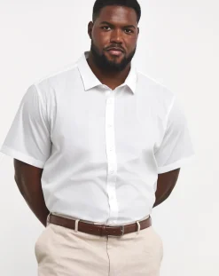 Jacamo Short Sleeve Formal Shirt Regular