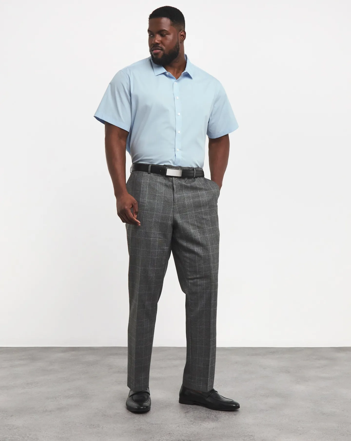 Jacamo Short Sleeve Formal Shirt Regular
