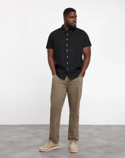 Jacamo Short Sleeve Oxford Shirt Regular Length