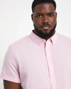 Jacamo Short Sleeve Oxford Shirt Regular Fit