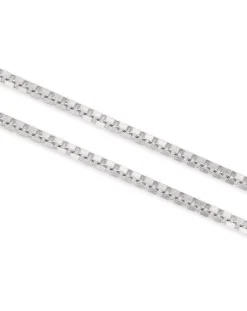Jacamo SILVER 22" BOX CHAIN