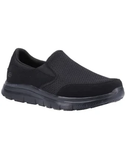 SKECHERS McAllen Wide Slip Resistant Occupational Shoe