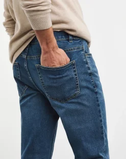 Jacamo Skinny Fit Stretch Jeans Mid Wash