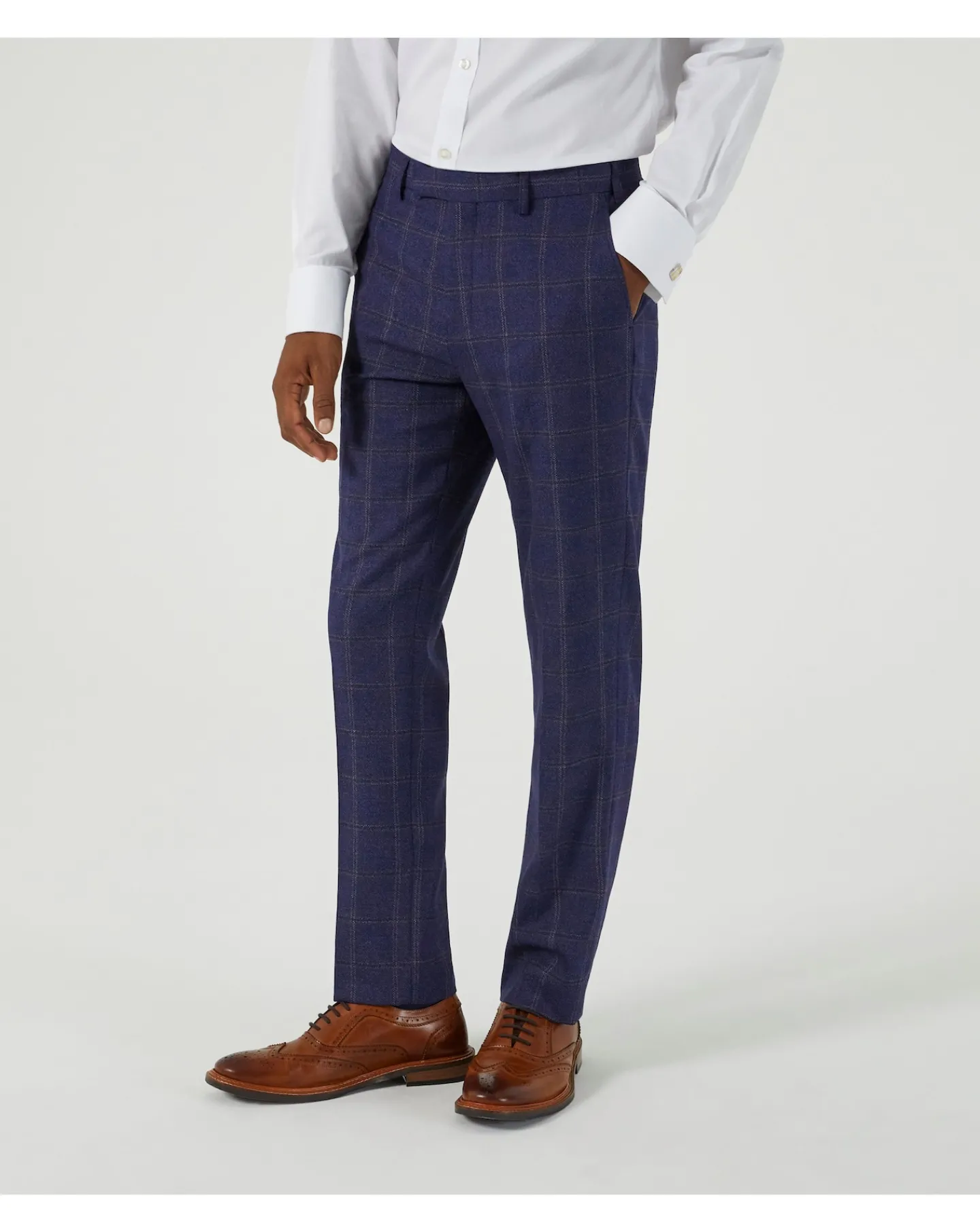 Skopes Barron Suit Trouser Check