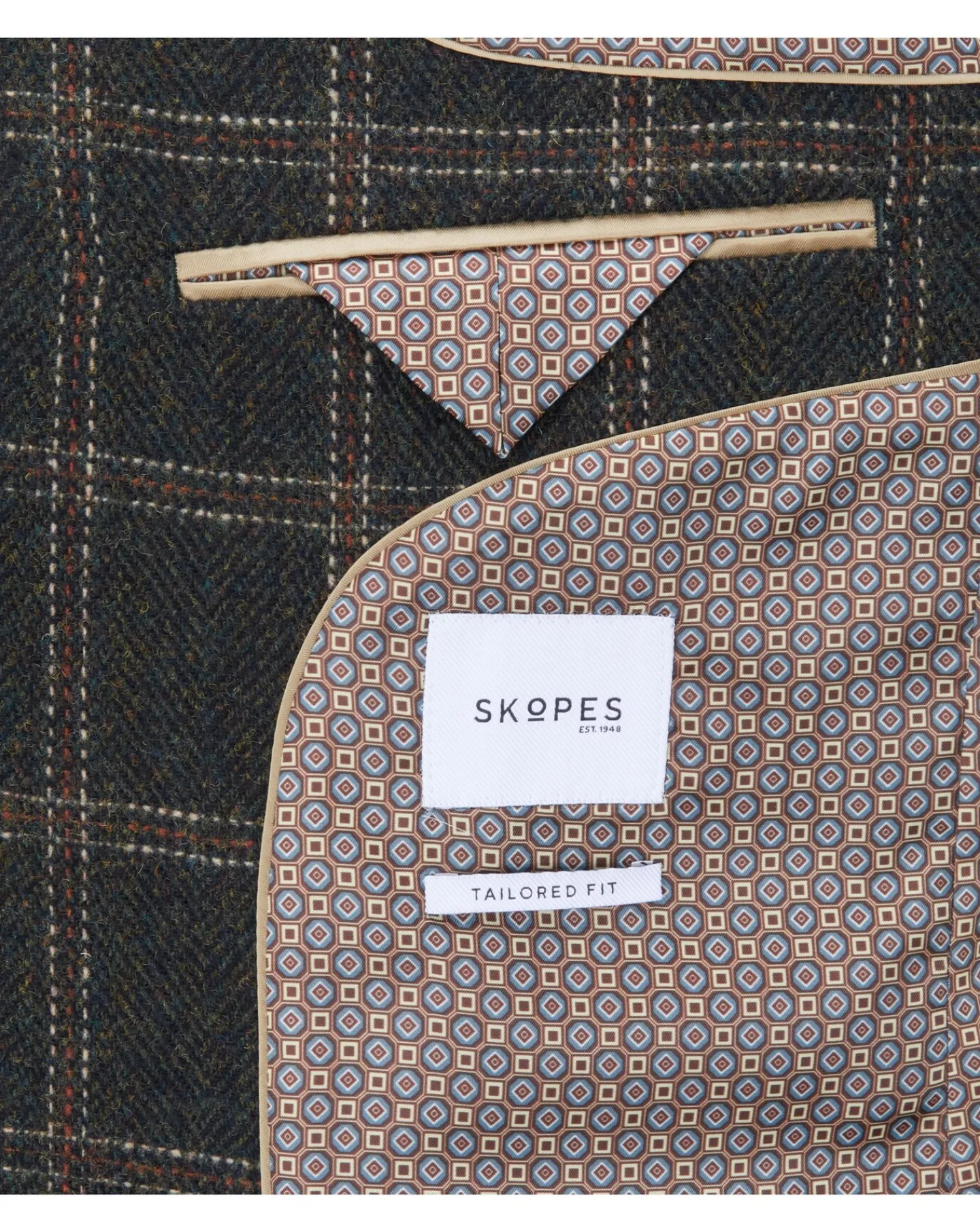 Skopes Heaton Suit Jacket Check