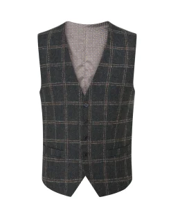 Skopes Heaton Suit Waistcoat Check