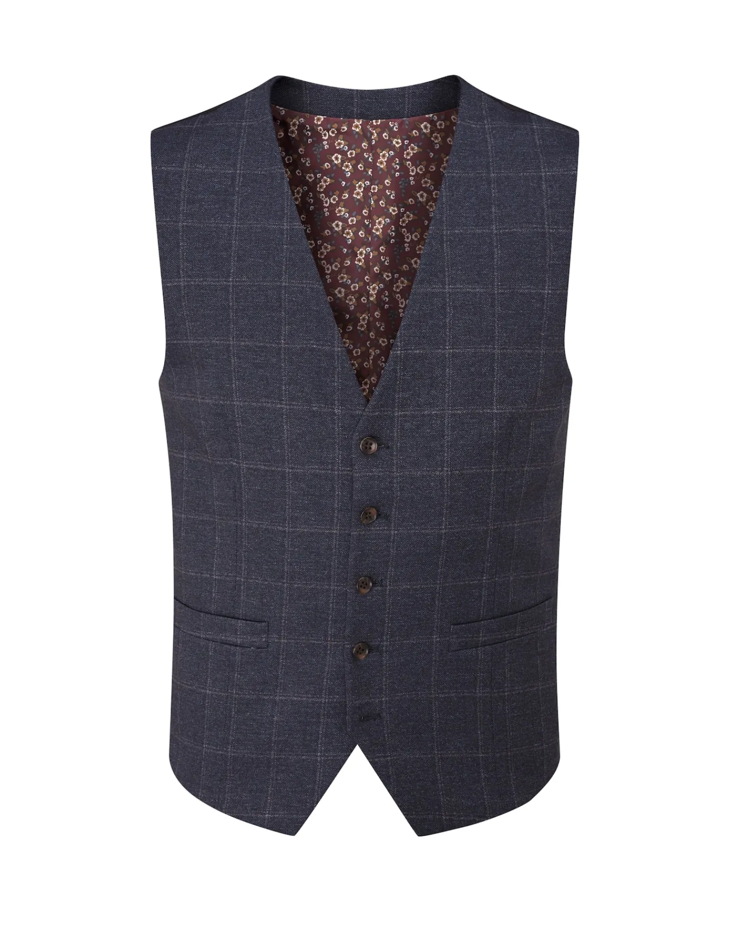Skopes Thoresby Suit Waistcoat Check
