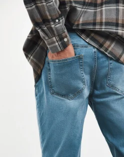 Jacamo Slim Fit Stretch Jeans Light Wash