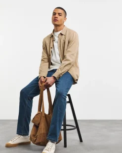 Jacamo Slim Fit Stretch Jeans Mid Wash
