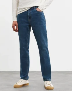 Jacamo Slim Fit Stretch Jeans Mid Wash