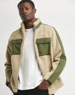 Snowdonia Borg Panel Detail Jacket
