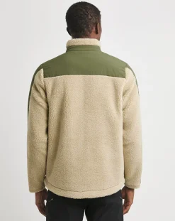 Snowdonia Borg Panel Detail Jacket