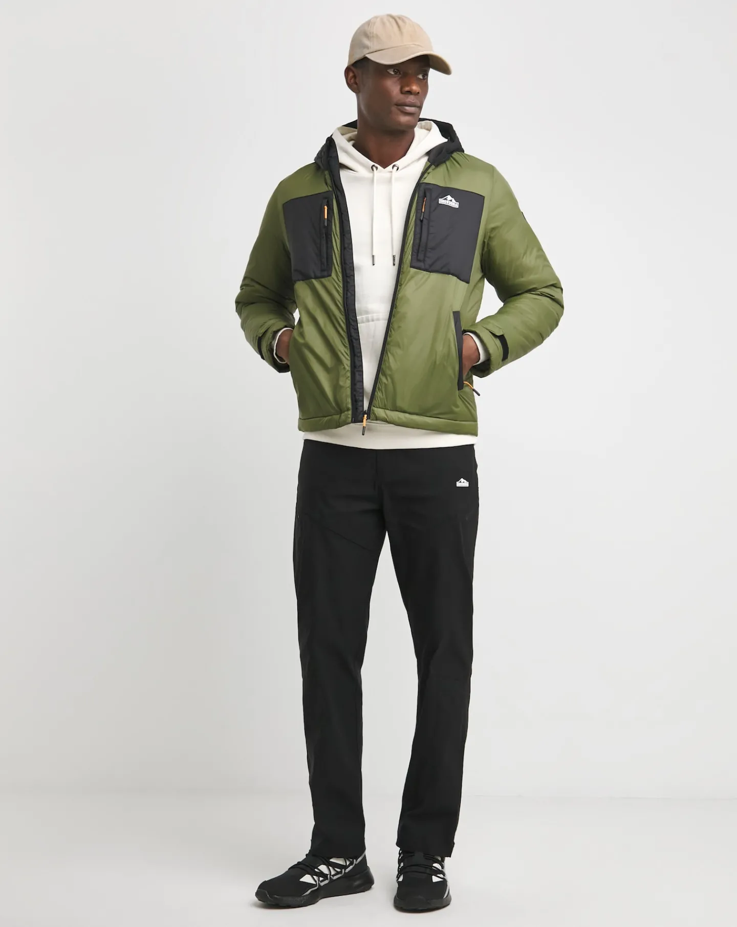 Snowdonia Wadded Colour Block Jacket