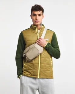 Snowdonia Square Padded Hybrid Zip Up Jacket