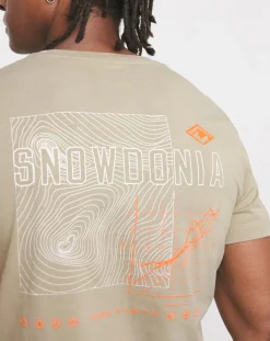Snowdonia Graphic Print T Shirt