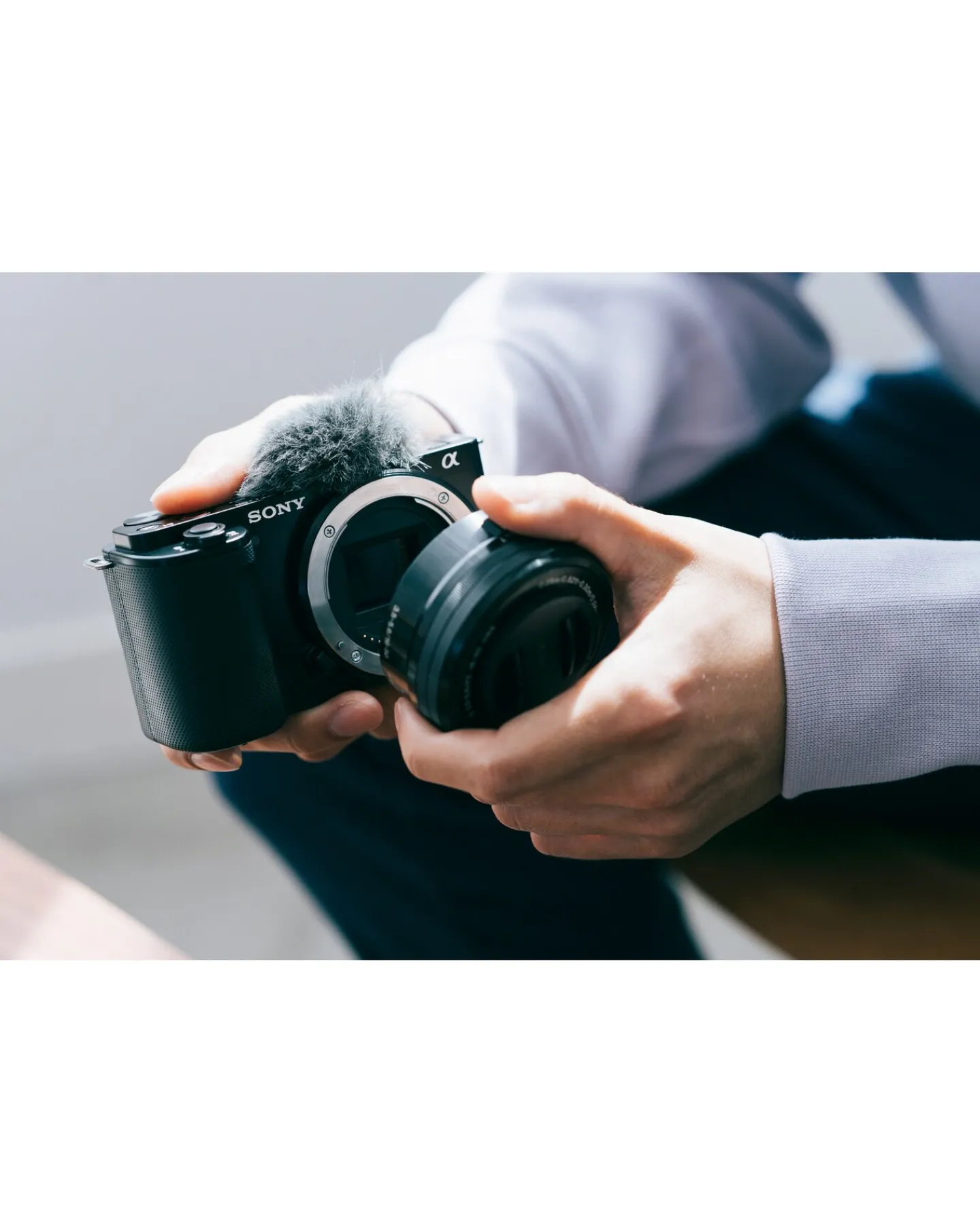Sony Alpha ZV-E10 Mirrorless Interchangeable-Lens Vlog Camera (Body Only)