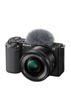 Sony Alpha ZV-E10L Vlogging Camera with 16-50mm Power Zoom Lens